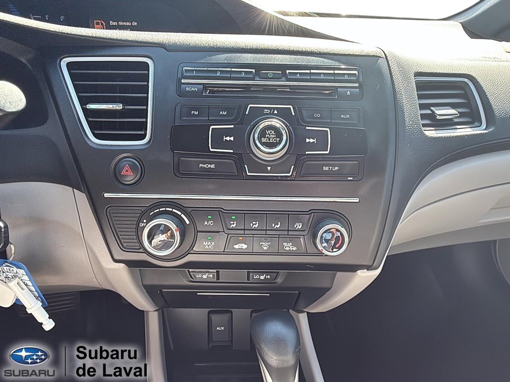 2015 Honda Civic Sedan LX in Terrebonne, Quebec - 11 - w1024h768px