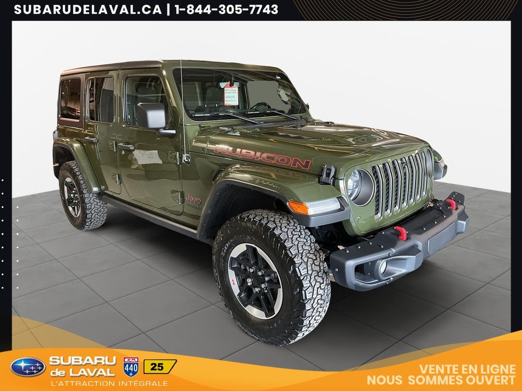 Jeep Wrangler Unlimited Rubicon 2021 à Laval, Québec - 1 - w1024h768px