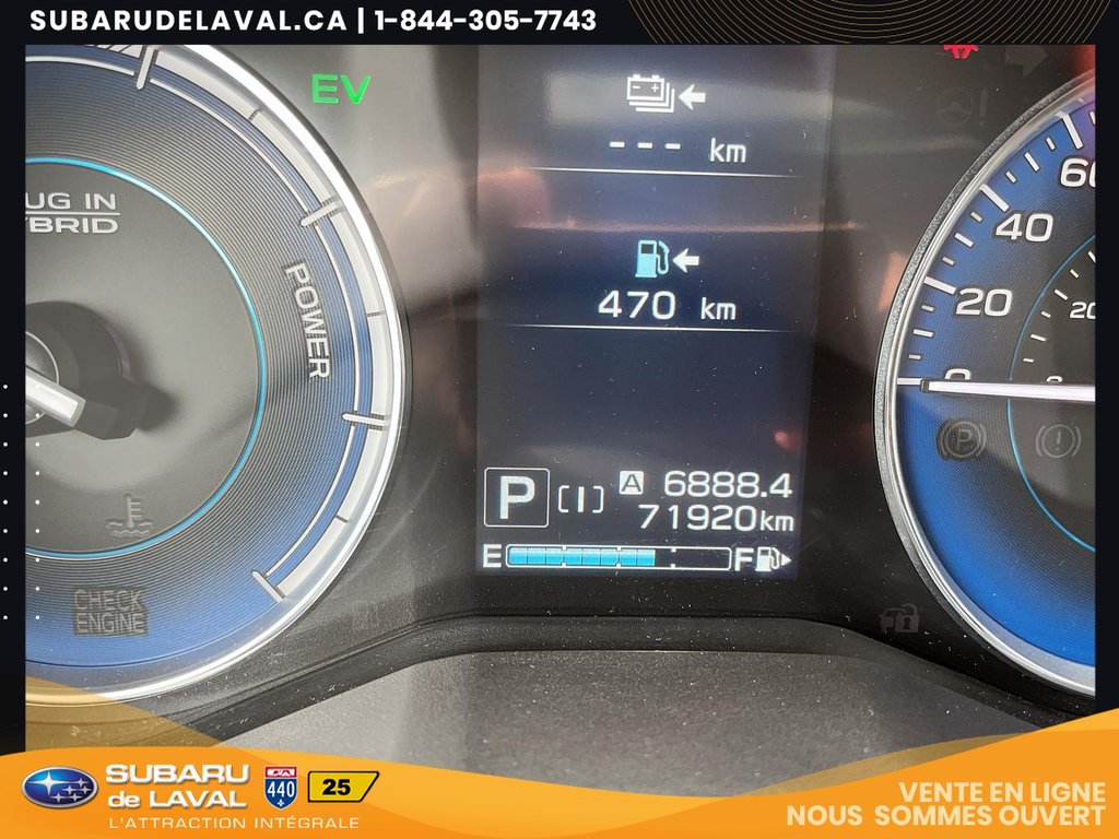 2020 Subaru Crosstrek Plug-in Hybrid Limited in Laval, Quebec - 24 - w1024h768px