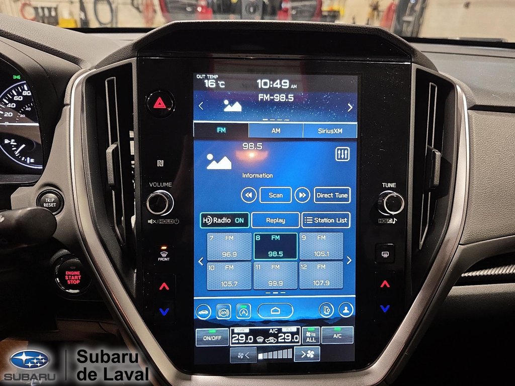 Subaru Crosstrek Touring 2024 à Terrebonne, Québec - 12 - w1024h768px
