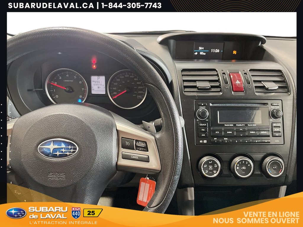 2015 Subaru Forester I Convenience PZEV in Laval, Quebec - 12 - w1024h768px