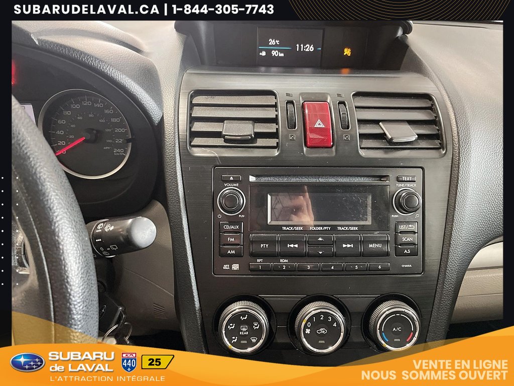 2015 Subaru Forester I Convenience PZEV in Laval, Quebec - 13 - w1024h768px