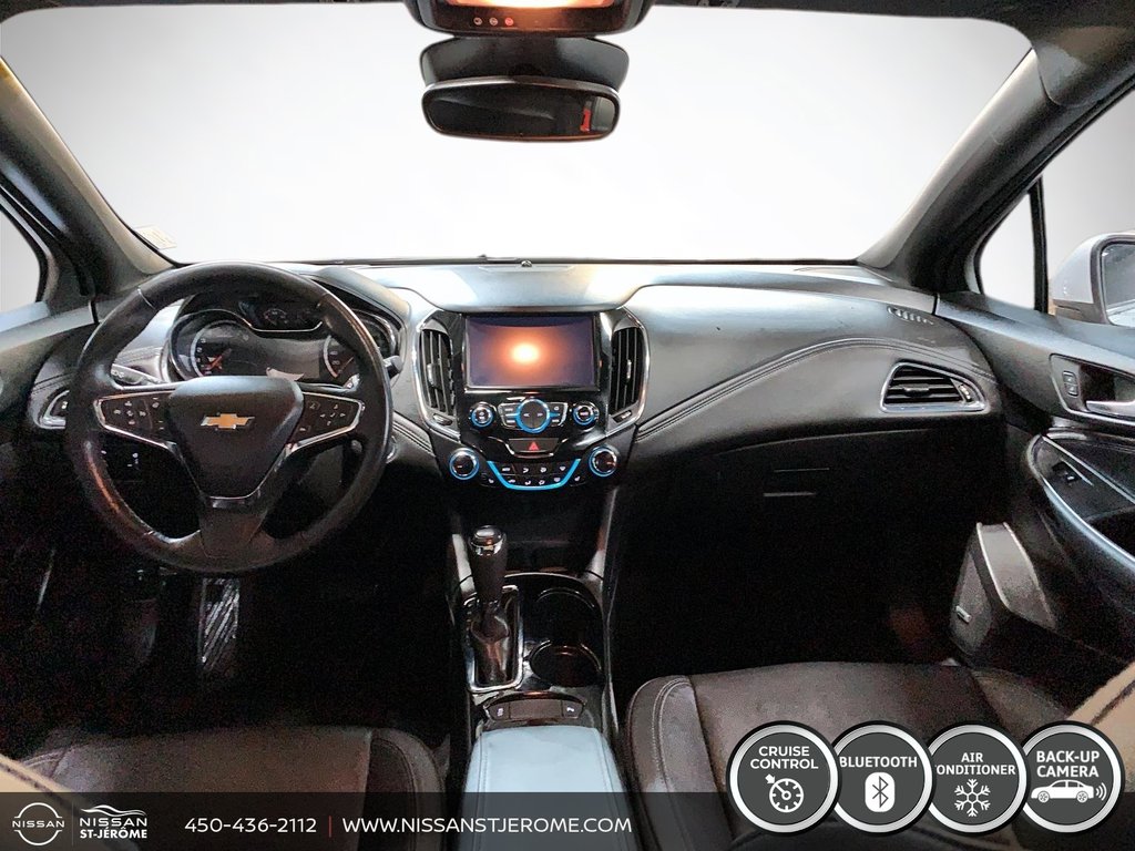 Chevrolet Cruze PREMIER RS HAYON A/C BLUETOOTH MAGS TOIT OUVRANT 2018 à Charlemagne, Québec - 11 - w1024h768px