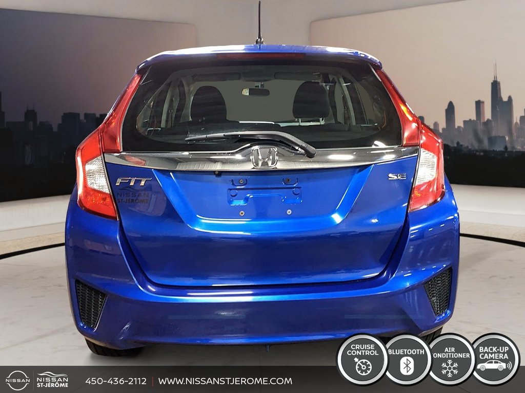 2017 Honda Fit SE AUTOMATIQUE A/C BLUETOOTH MAGS CAMÉRA RECUL in Charlemagne, Quebec - 4 - w1024h768px