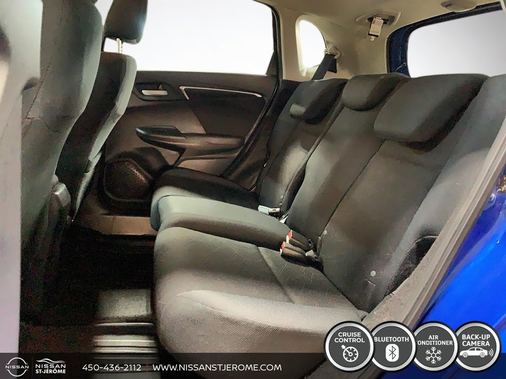2017 Honda Fit SE AUTOMATIQUE A/C BLUETOOTH MAGS CAMÉRA RECUL in Charlemagne, Quebec - 10 - w1024h768px