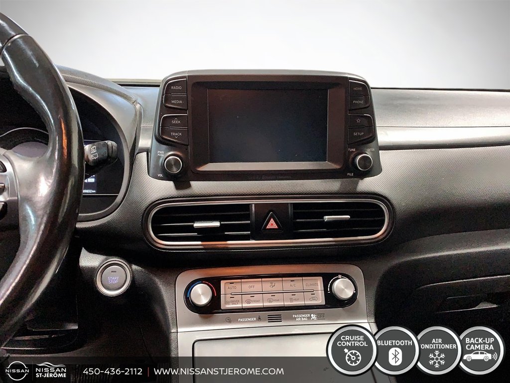 Hyundai Kona Electric PREFERRED EV FWD MAGS CRUISE SIÈGES CHAUFFANTS CAM 2020 à Saint-Jérôme, Québec - 14 - w1024h768px