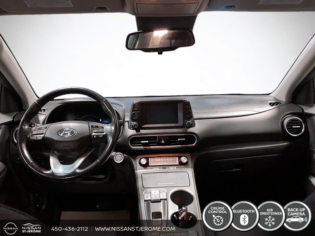 Hyundai Kona Electric PREFERRED EV FWD MAGS CRUISE SIÈGES CHAUFFANTS CAM 2020 à Saint-Jérôme, Québec - 11 - w1024h768px