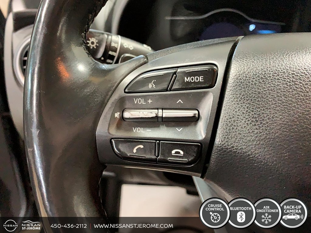Hyundai Kona Electric PREFERRED EV FWD MAGS CRUISE SIÈGES CHAUFFANTS CAM 2020 à Saint-Jérôme, Québec - 17 - w1024h768px