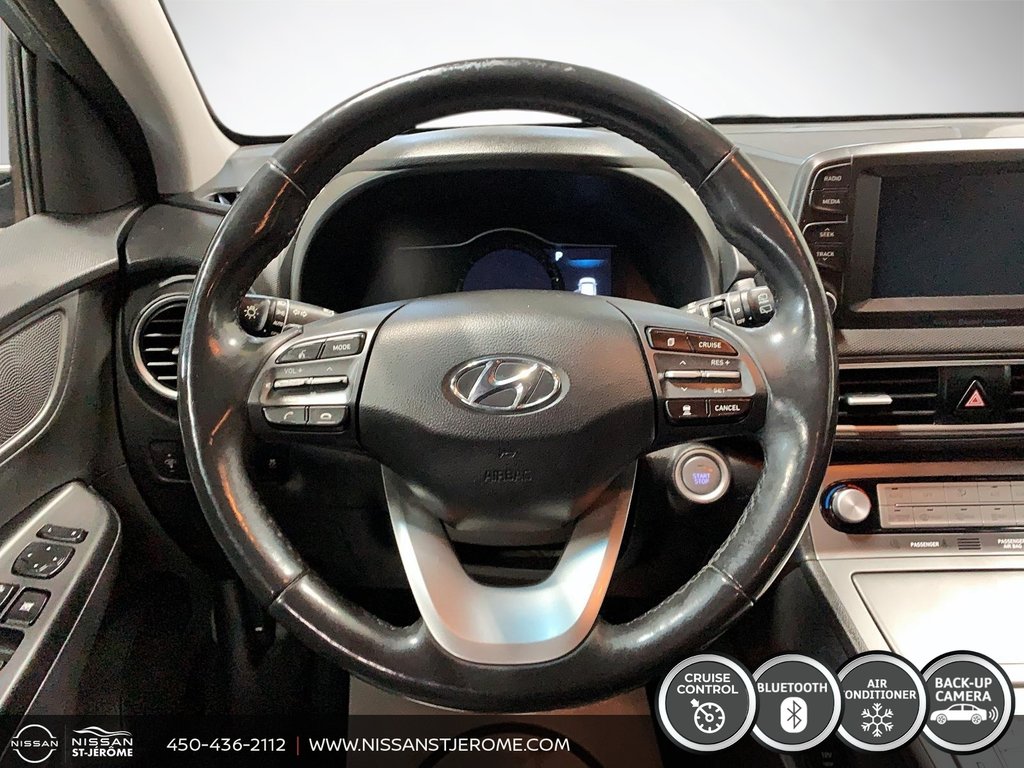 Hyundai Kona Electric PREFERRED EV FWD MAGS CRUISE SIÈGES CHAUFFANTS CAM 2020 à Saint-Jérôme, Québec - 12 - w1024h768px