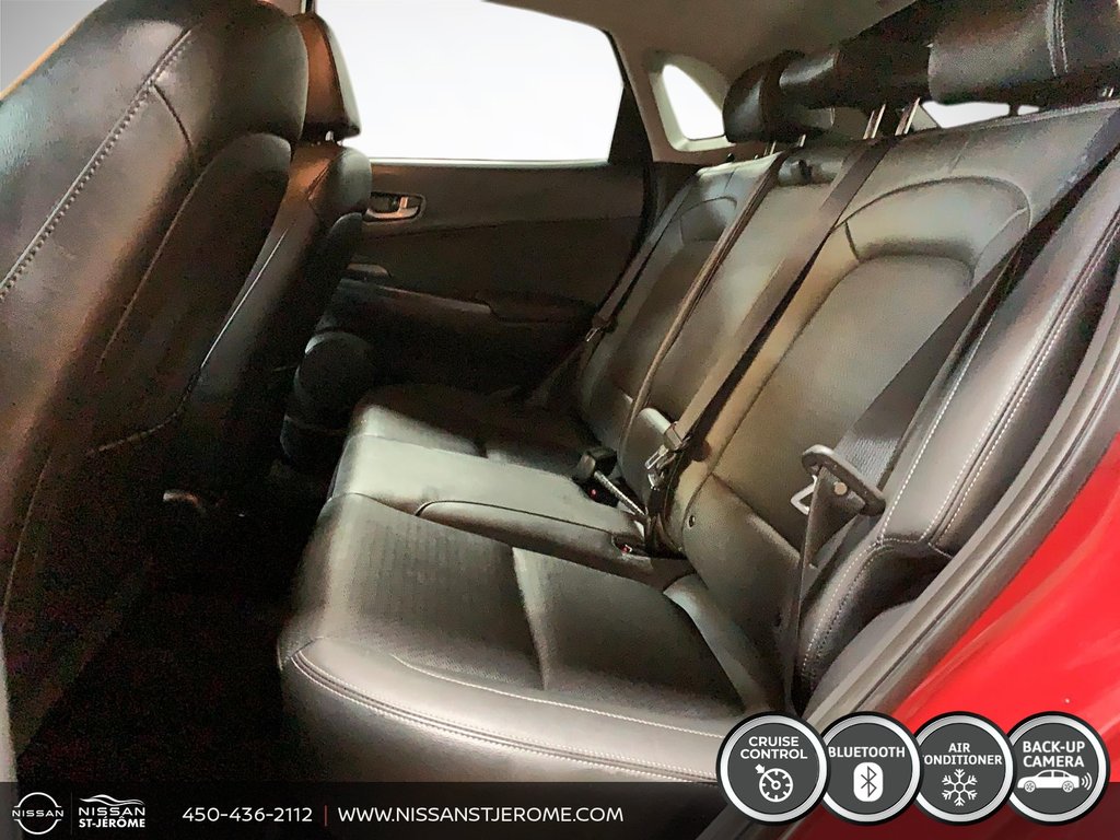 Hyundai Kona ULTIMATE AUTOMATIQUE CUIT TOIT NAVIGATION 2018 à Saint-Jérôme, Québec - 10 - w1024h768px