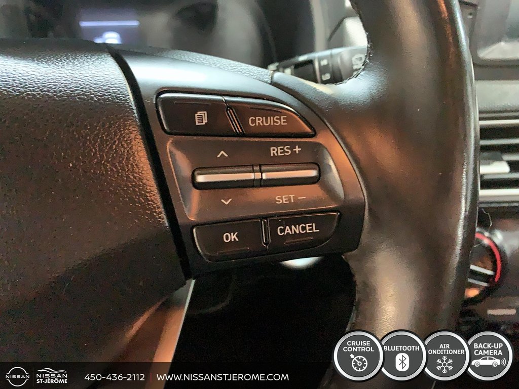 Hyundai Kona PREFERRED FWD AUTOMATIQUE A/C BLUETOOTH MAGS CAM 2018 à Saint-Jérôme, Québec - 18 - w1024h768px