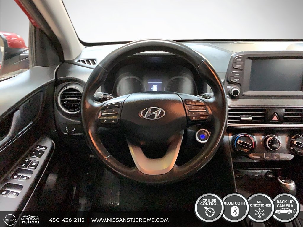 Hyundai Kona PREFERRED FWD AUTOMATIQUE A/C BLUETOOTH MAGS CAM 2018 à Saint-Jérôme, Québec - 12 - w1024h768px