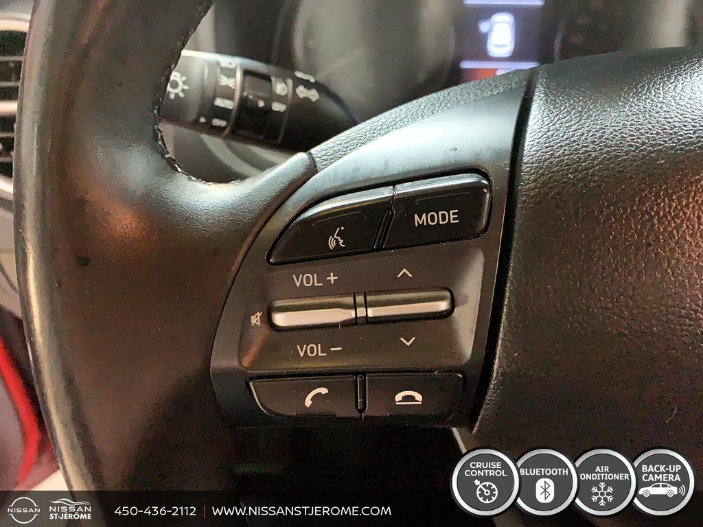 Hyundai Kona PREFERRED FWD AUTOMATIQUE A/C BLUETOOTH MAGS CAM 2018 à Saint-Jérôme, Québec - 17 - w1024h768px