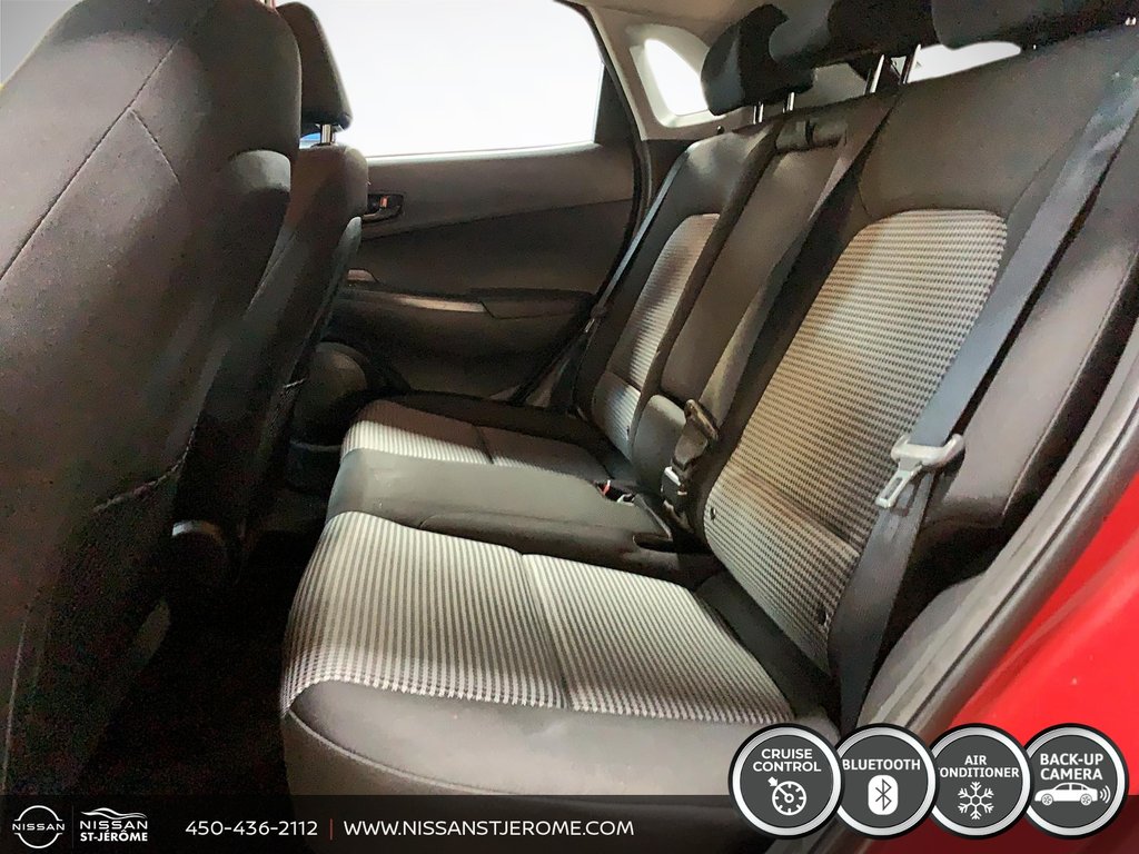 Hyundai Kona PREFERRED FWD AUTOMATIQUE A/C BLUETOOTH MAGS CAM 2018 à Saint-Jérôme, Québec - 10 - w1024h768px