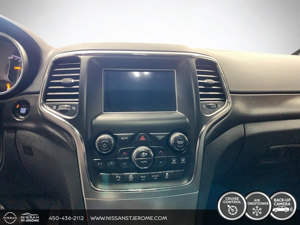 Jeep Grand Cherokee Laredo 4X4 MAGS CRUISE DÉMARREUR CAMÉRA BLUETOOTH 2018 à Saint-Jérôme, Québec - 15 - w1024h768px