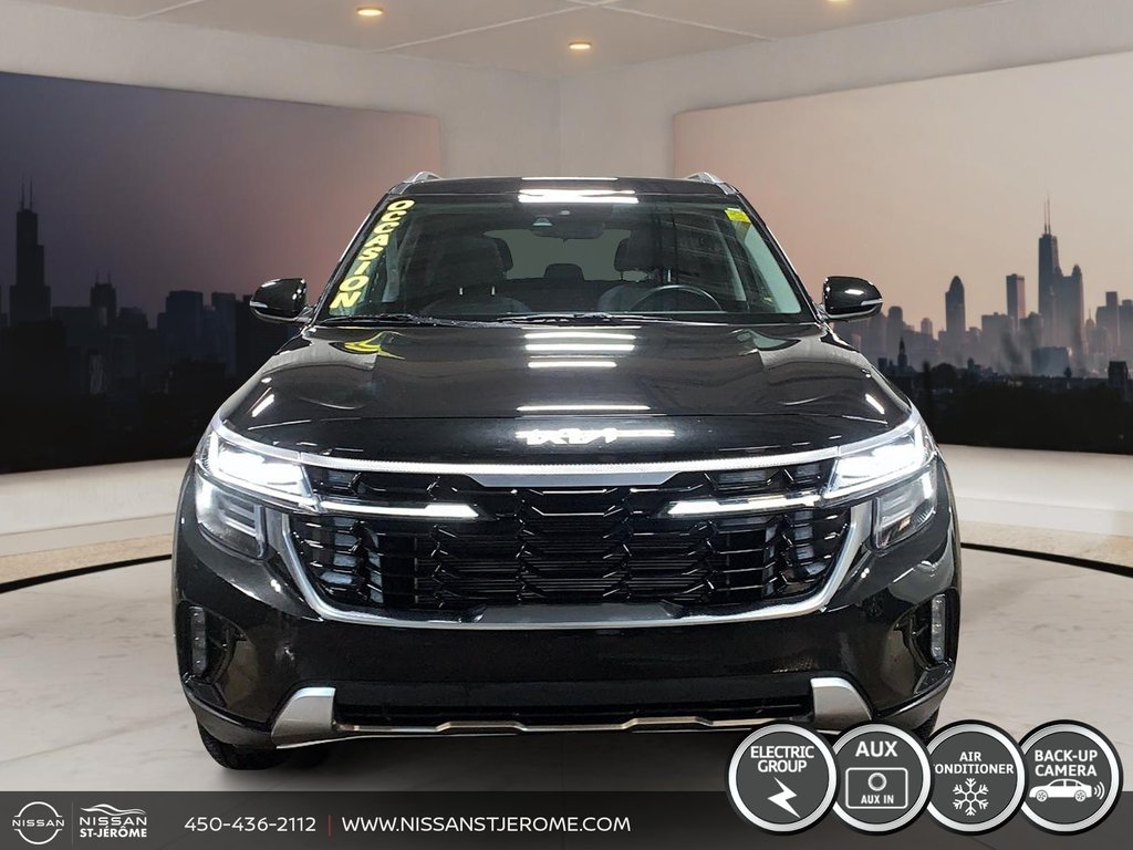 Kia Seltos EX AWD CUIR TOIT CAMÉRA VOLANT CHAUFFANT 2024 à Charlemagne, Québec - 2 - w1024h768px