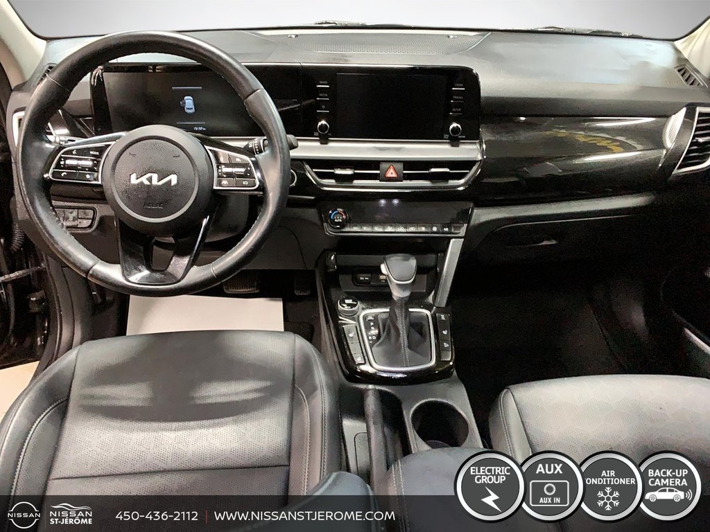 Kia Seltos EX AWD CUIR TOIT CAMÉRA VOLANT CHAUFFANT 2024 à Charlemagne, Québec - 11 - w1024h768px