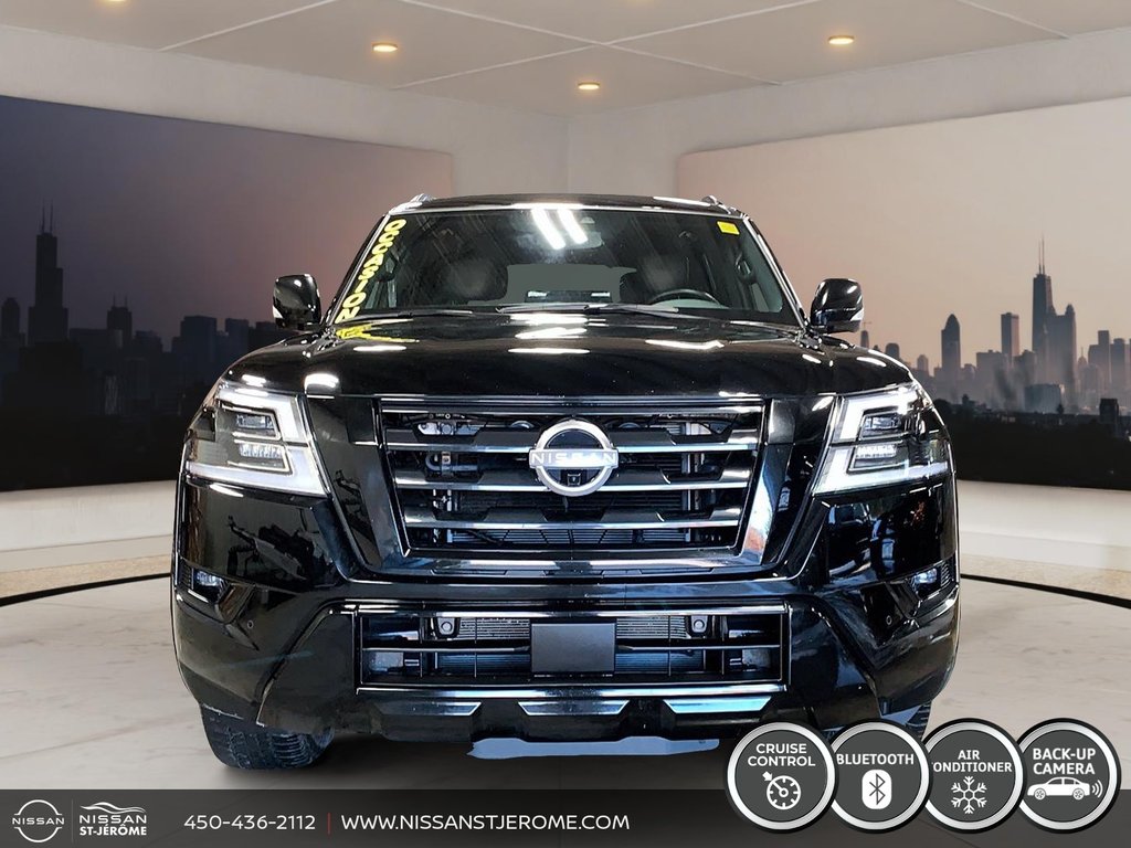 2022 Nissan Armada SL V8 MAGS TOIT OUVRANT NAVIGATION CUIR BOSE CAM in Charlemagne, Quebec - 2 - w1024h768px