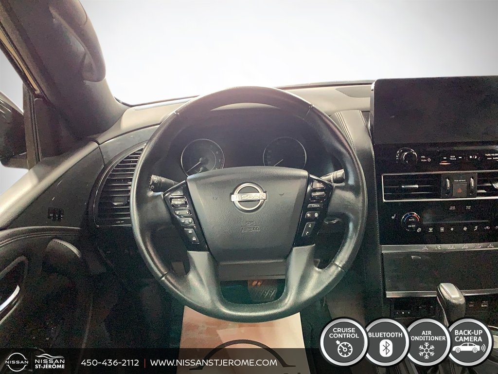 2022 Nissan Armada SL V8 MAGS TOIT OUVRANT NAVIGATION CUIR BOSE CAM in Charlemagne, Quebec - 13 - w1024h768px