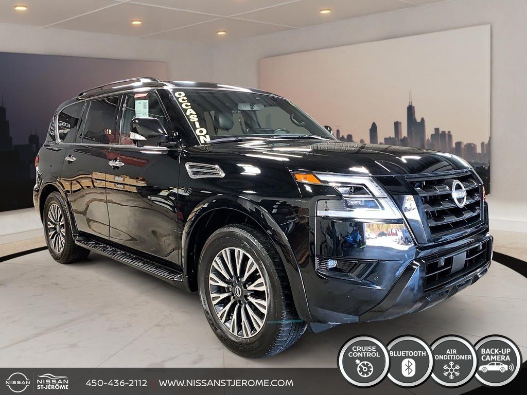 2022 Nissan Armada SL V8 MAGS TOIT OUVRANT NAVIGATION CUIR BOSE CAM in Charlemagne, Quebec - 3 - w1024h768px