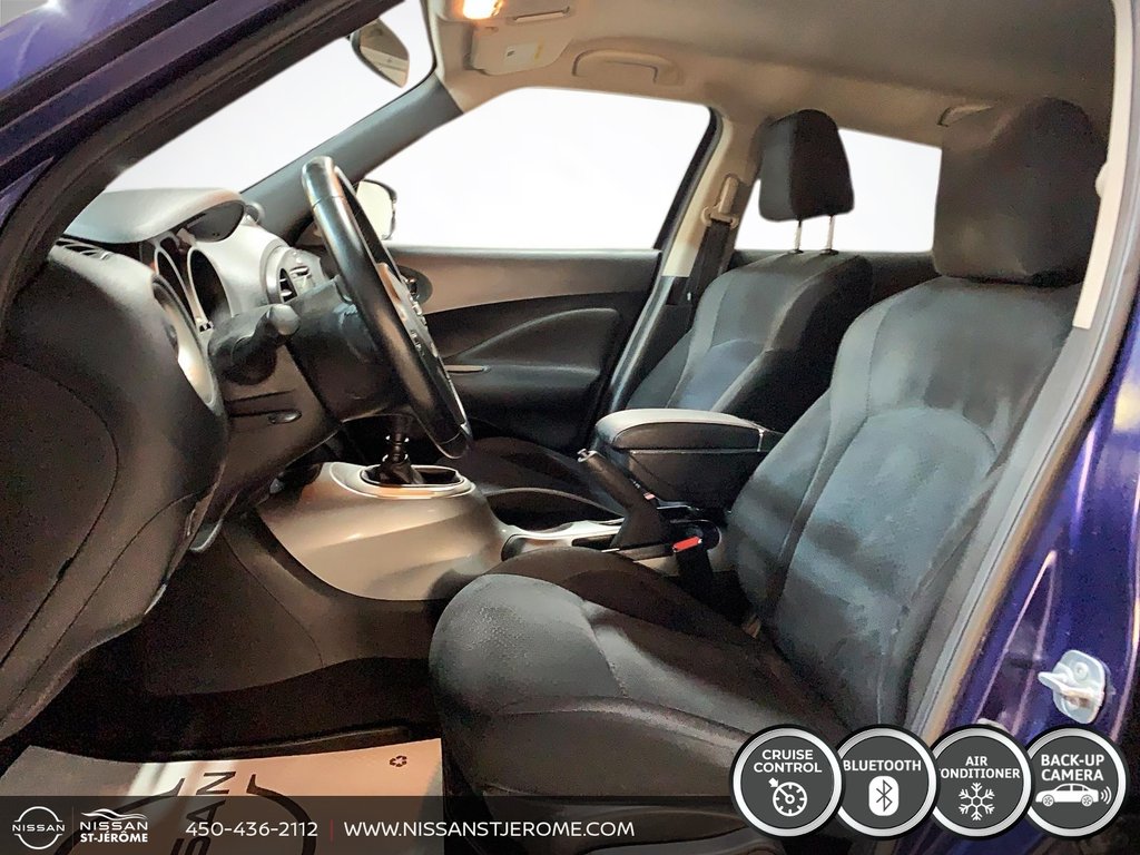 Nissan JUKE SV A/C BLUETOOTH MAGS 6 VITESSES CAMÉRA RECUL 2015 à Charlemagne, Québec - 9 - w1024h768px