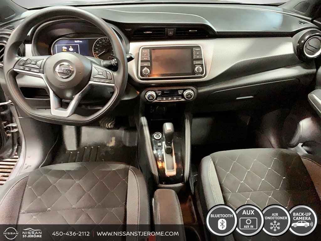 Nissan Kicks SV AUTOMATIQUE A/C BLUETOOTH MAGS CAMÉRA RECUL 2019 à Charlemagne, Québec - 11 - w1024h768px