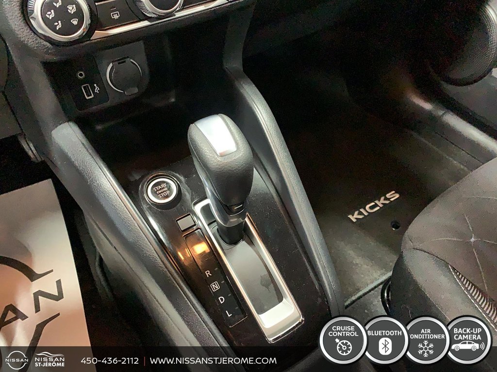 2020 Nissan Kicks S AUTOMATIQUE A/C BLUETOOTH CAMÉRA RECUL in Saint-Jérôme, Quebec - 15 - w1024h768px