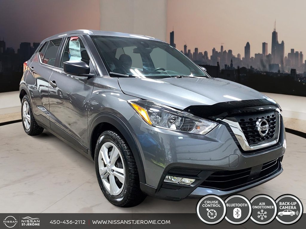 2020 Nissan Kicks S AUTOMATIQUE A/C BLUETOOTH CAMÉRA RECUL in Saint-Jérôme, Quebec - 3 - w1024h768px