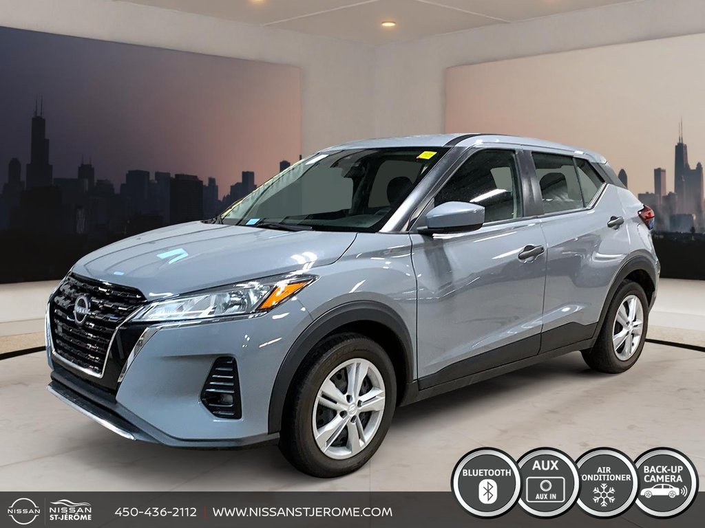 Nissan Kicks S AUTOMATIQUE A/C BLUETOOTH MAGS CAMÉRA RECUL 2022 à Saint-Jérôme, Québec - 1 - w1024h768px