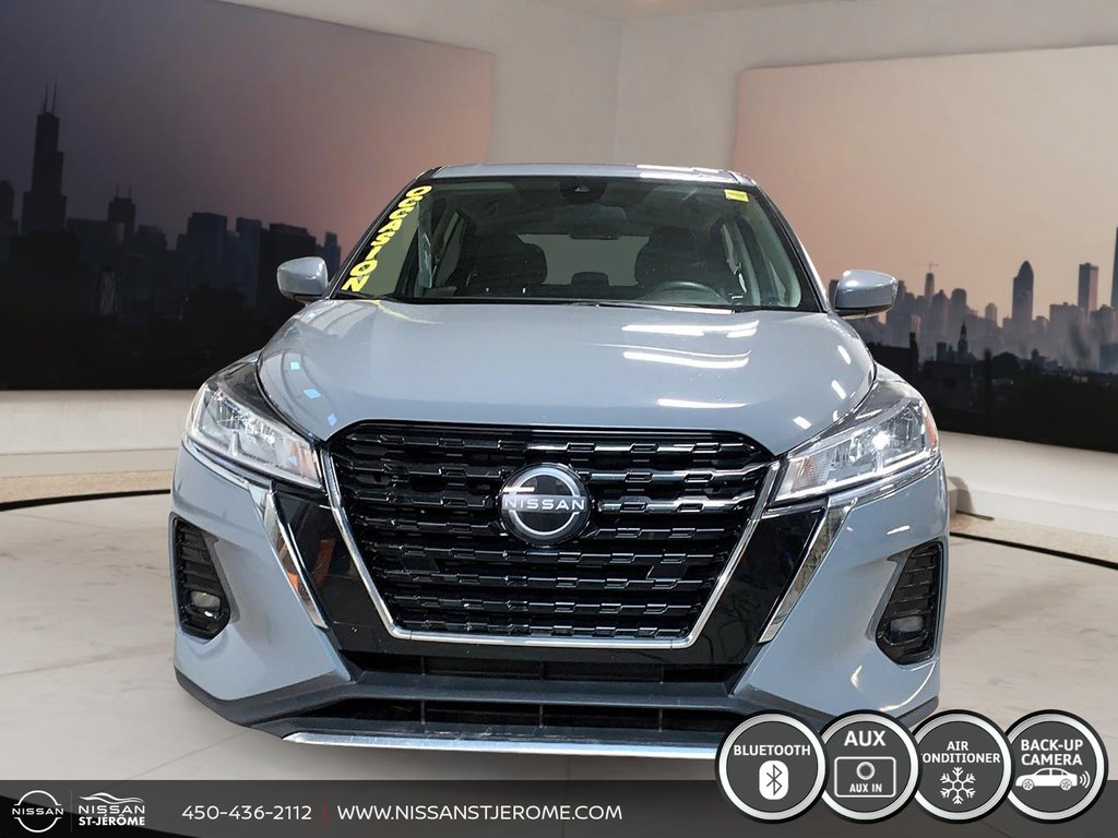 Nissan Kicks S AUTOMATIQUE A/C BLUETOOTH MAGS CAMÉRA RECUL 2022 à Saint-Jérôme, Québec - 2 - w1024h768px