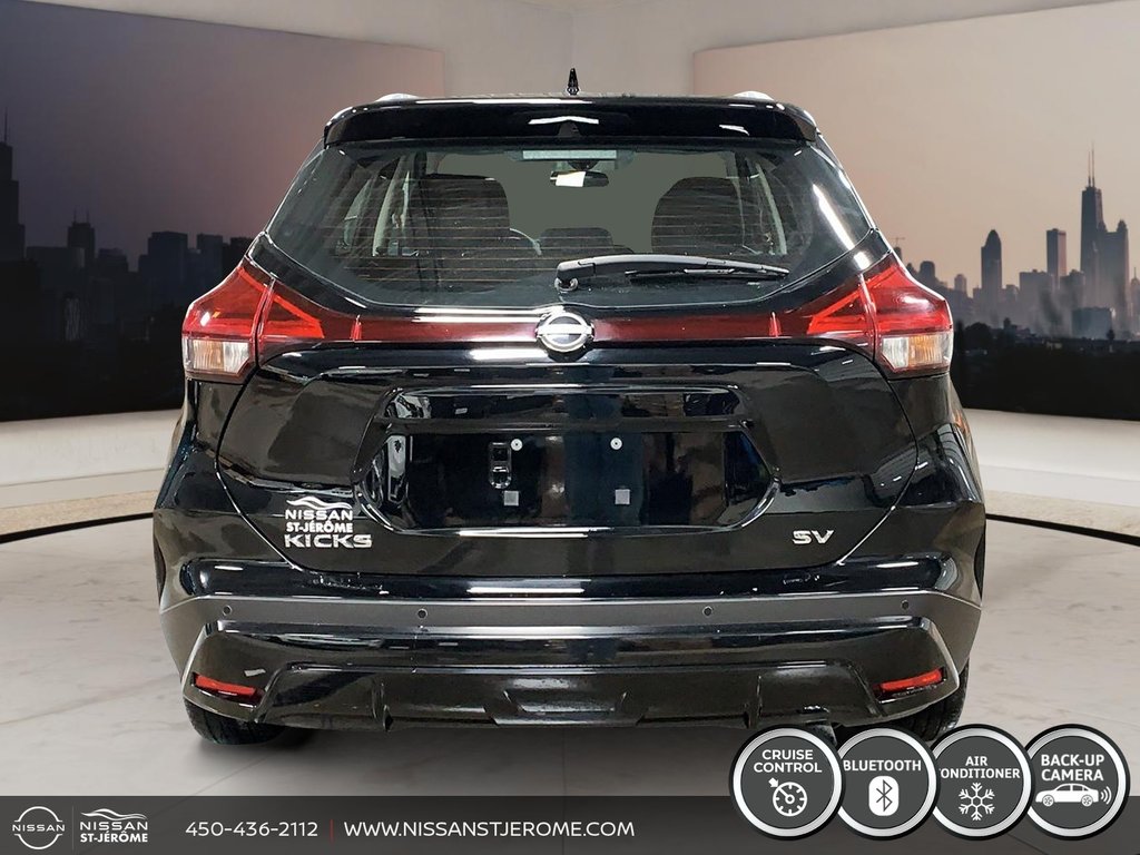 2022 Nissan Kicks SV SPECIAL EDITION A/C BLUETOOTH MAGS NOIR CAMÉRA in Charlemagne, Quebec - 4 - w1024h768px