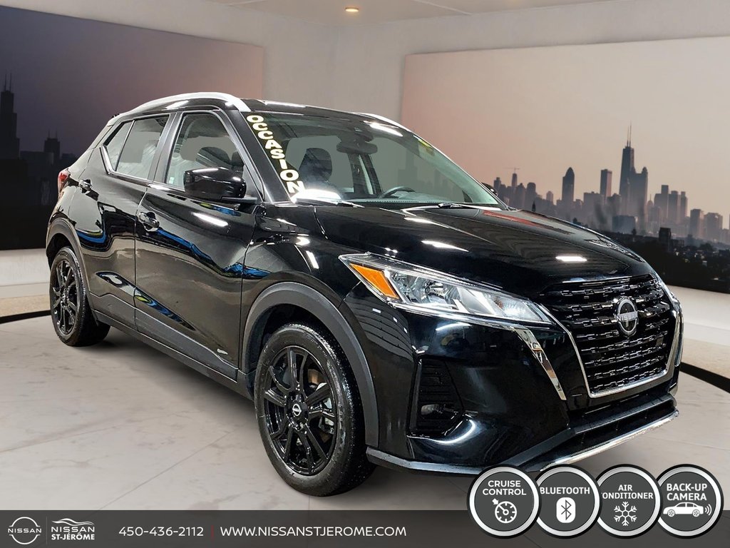 2022 Nissan Kicks SV SPECIAL EDITION A/C BLUETOOTH MAGS NOIR CAMÉRA in Charlemagne, Quebec - 3 - w1024h768px