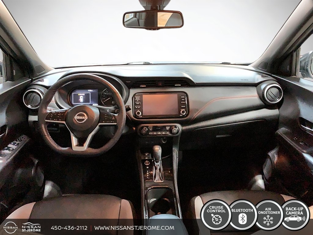 2022 Nissan Kicks SR MAGS NOIR CRUISE DÉMARREUR SYSTÈME BOSE CAMÉRA in Charlemagne, Quebec - 12 - w1024h768px