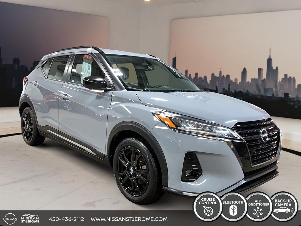 2022 Nissan Kicks SR MAGS NOIR CRUISE DÉMARREUR SYSTÈME BOSE CAMÉRA in Charlemagne, Quebec - 4 - w1024h768px