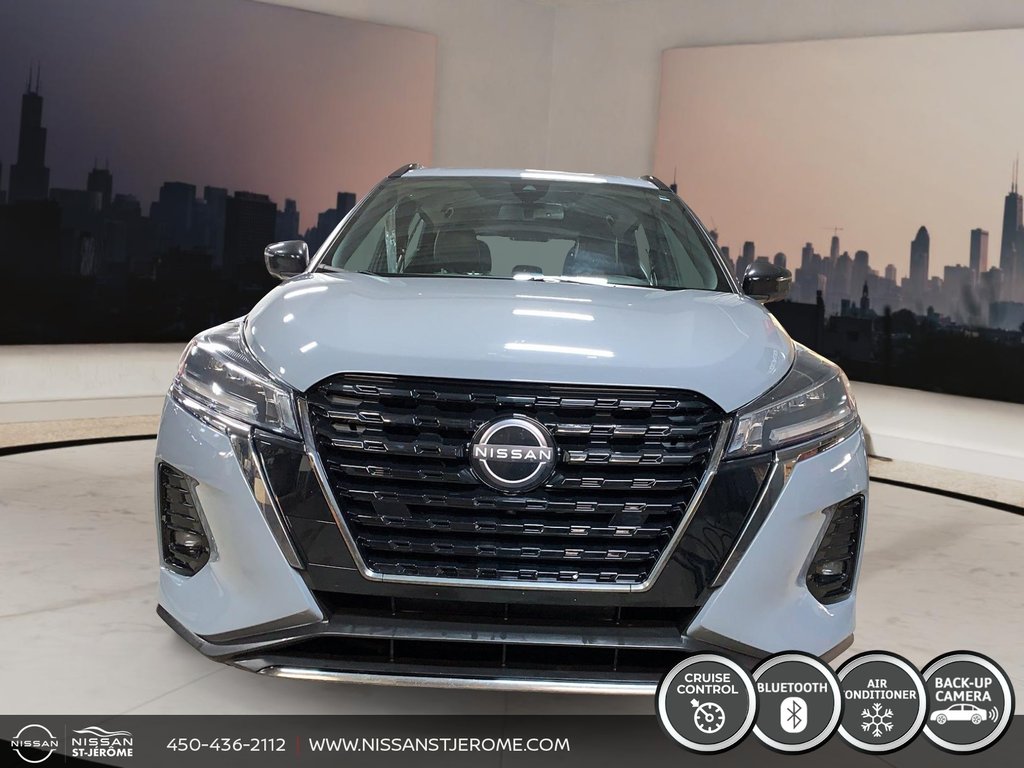 2022 Nissan Kicks SR MAGS NOIR CRUISE DÉMARREUR SYSTÈME BOSE CAMÉRA in Charlemagne, Quebec - 3 - w1024h768px