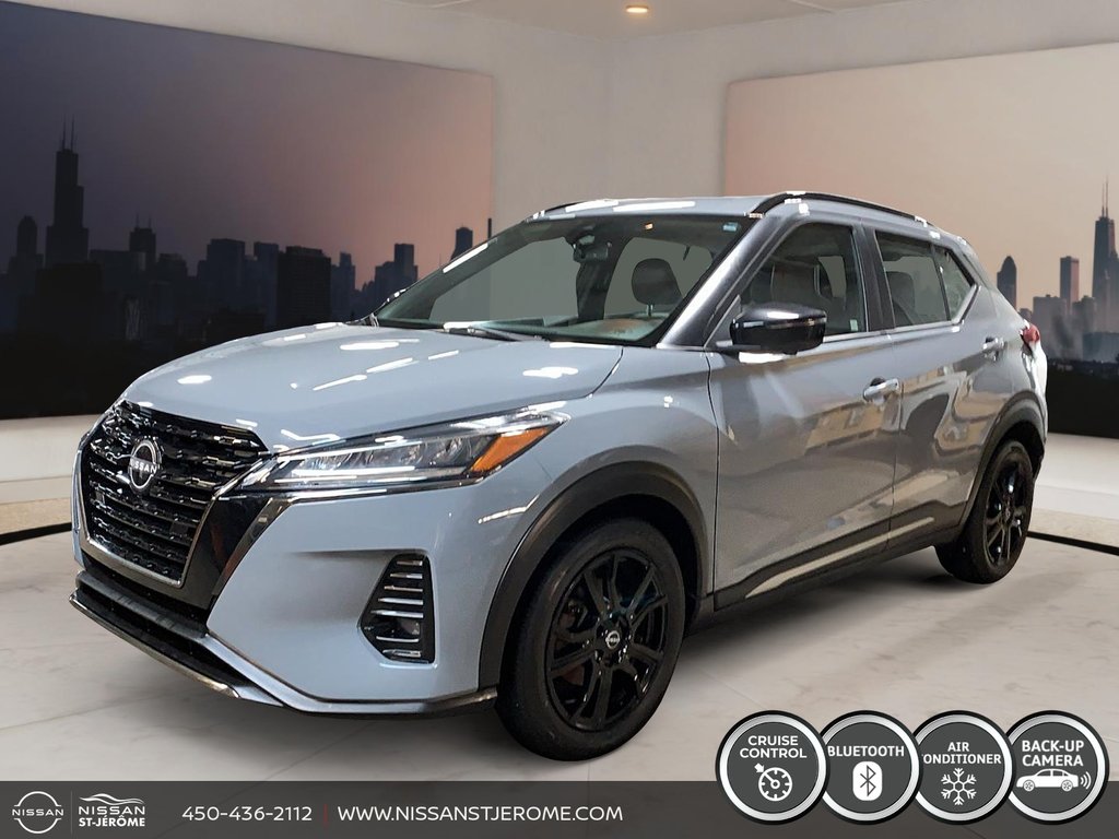 2022 Nissan Kicks SR MAGS NOIR CRUISE DÉMARREUR SYSTÈME BOSE CAMÉRA in Charlemagne, Quebec - 1 - w1024h768px