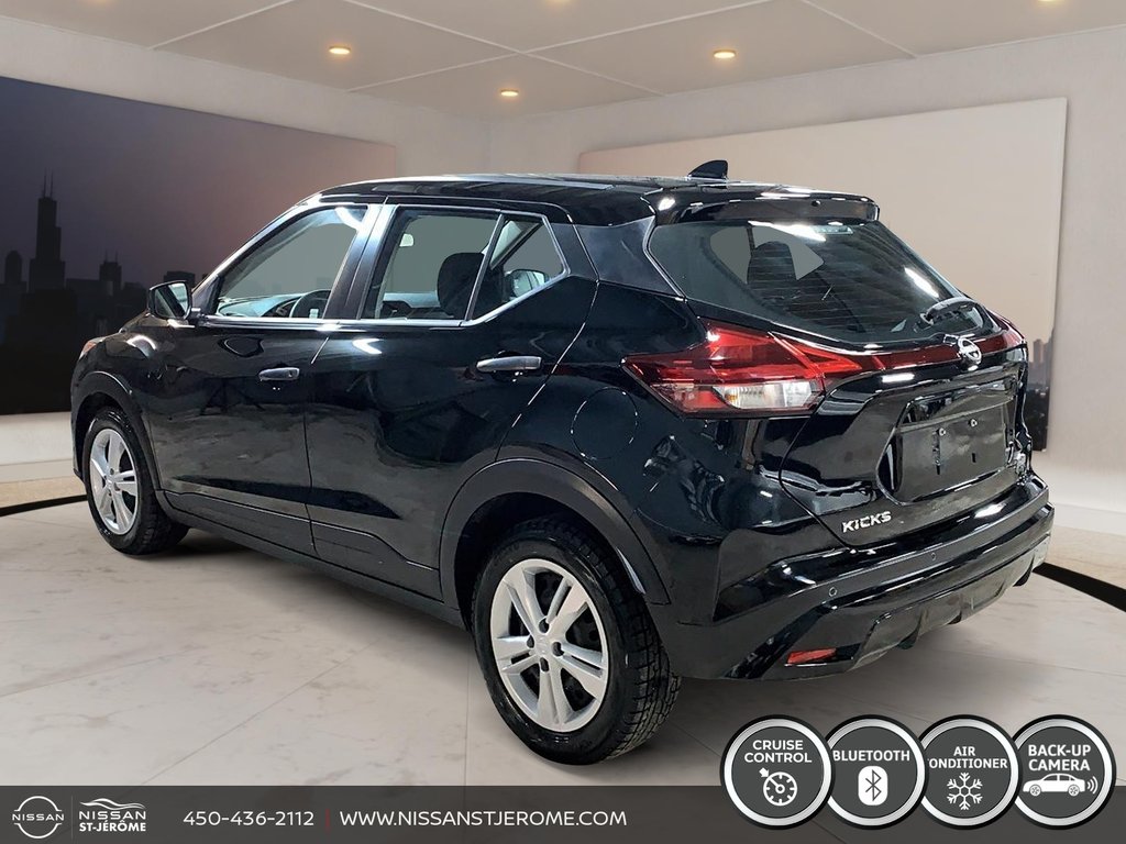 Nissan Kicks S AUTOMATIQUE A/C BLUETOOTH CAMÉRA RECUL 2024 à Saint-Jérôme, Québec - 5 - w1024h768px