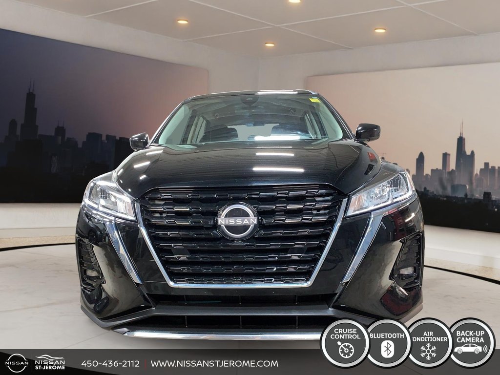 Nissan Kicks S AUTOMATIQUE A/C BLUETOOTH CAMÉRA RECUL 2024 à Saint-Jérôme, Québec - 2 - w1024h768px