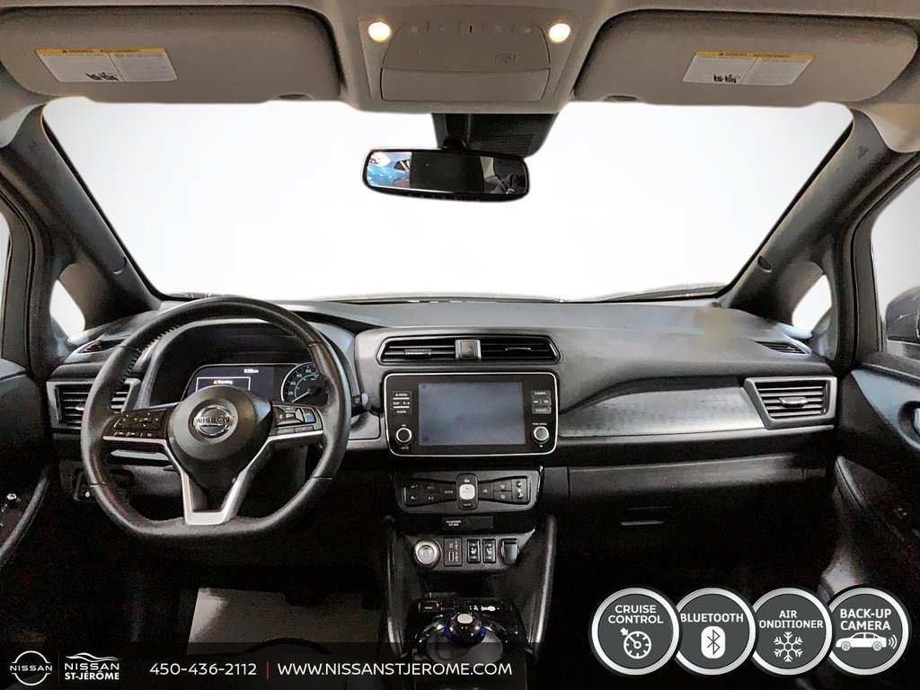 Nissan LEAF SV 240 KM AUTONOMIE A/C NAVIGATION CAMÉRA RECUL 2020 à Saint-Jérôme, Québec - 11 - w1024h768px