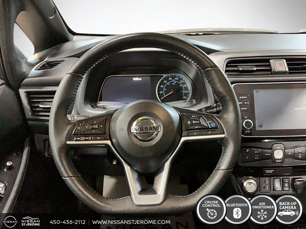 Nissan LEAF SV 240 KM AUTONOMIE A/C NAVIGATION CAMÉRA RECUL 2020 à Saint-Jérôme, Québec - 14 - w1024h768px