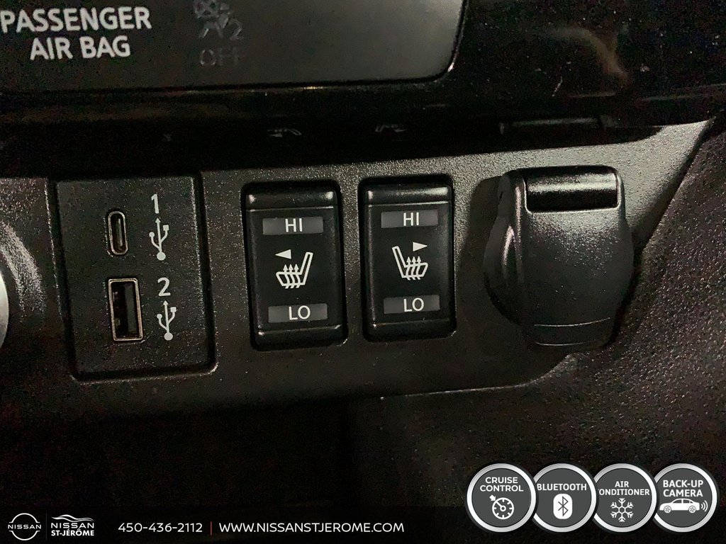 Nissan LEAF SV 240 KM AUTONOMIE A/C NAVIGATION CAMÉRA RECUL 2020 à Saint-Jérôme, Québec - 21 - w1024h768px