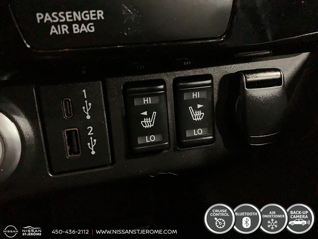 Nissan LEAF SL PLUS 362 KM CUIR MAGS CAMÉRA RECUL 2020 à Charlemagne, Québec - 19 - w1024h768px