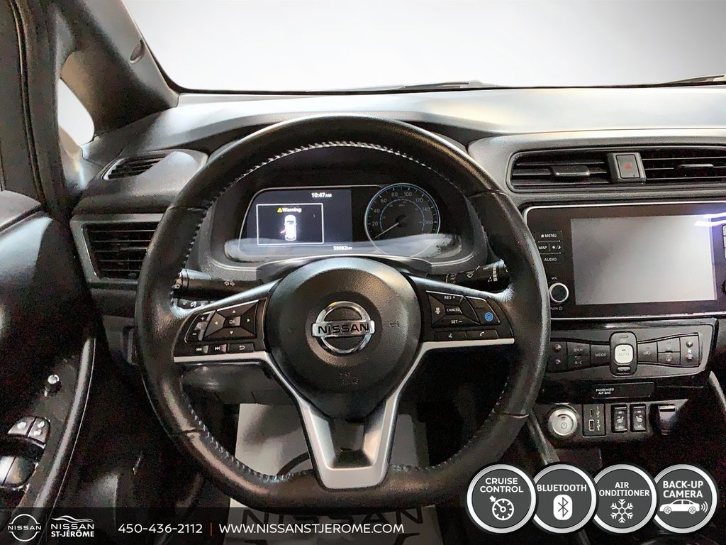 Nissan LEAF SL PLUS 362 KM CUIR MAGS CAMÉRA RECUL 2020 à Charlemagne, Québec - 12 - w1024h768px