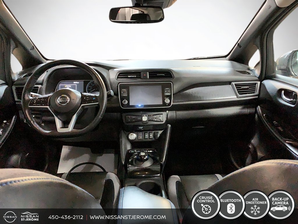 Nissan LEAF SL PLUS 362 KM CUIR MAGS CAMÉRA RECUL 2020 à Charlemagne, Québec - 11 - w1024h768px