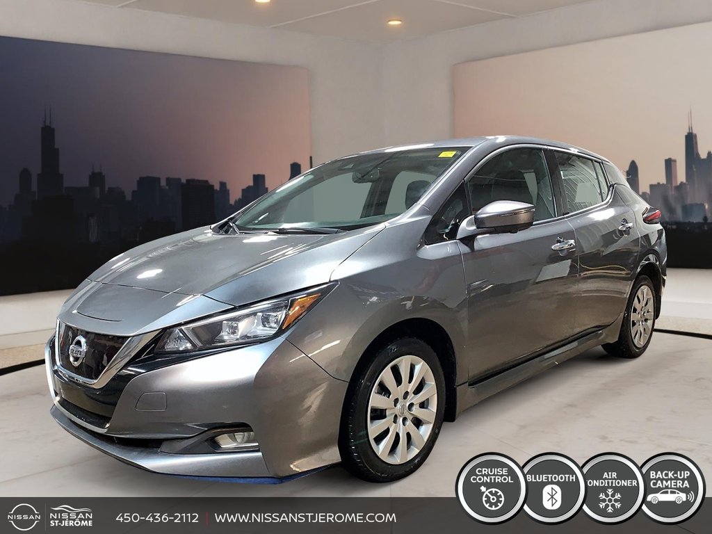 Nissan LEAF SL PLUS 362 KM CUIR MAGS CAMÉRA RECUL 2020 à Charlemagne, Québec - 1 - w1024h768px