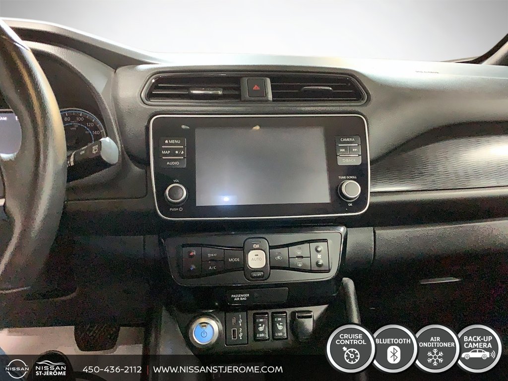 Nissan LEAF SL PLUS 362 KM CUIR MAGS CAMÉRA RECUL 2020 à Charlemagne, Québec - 14 - w1024h768px