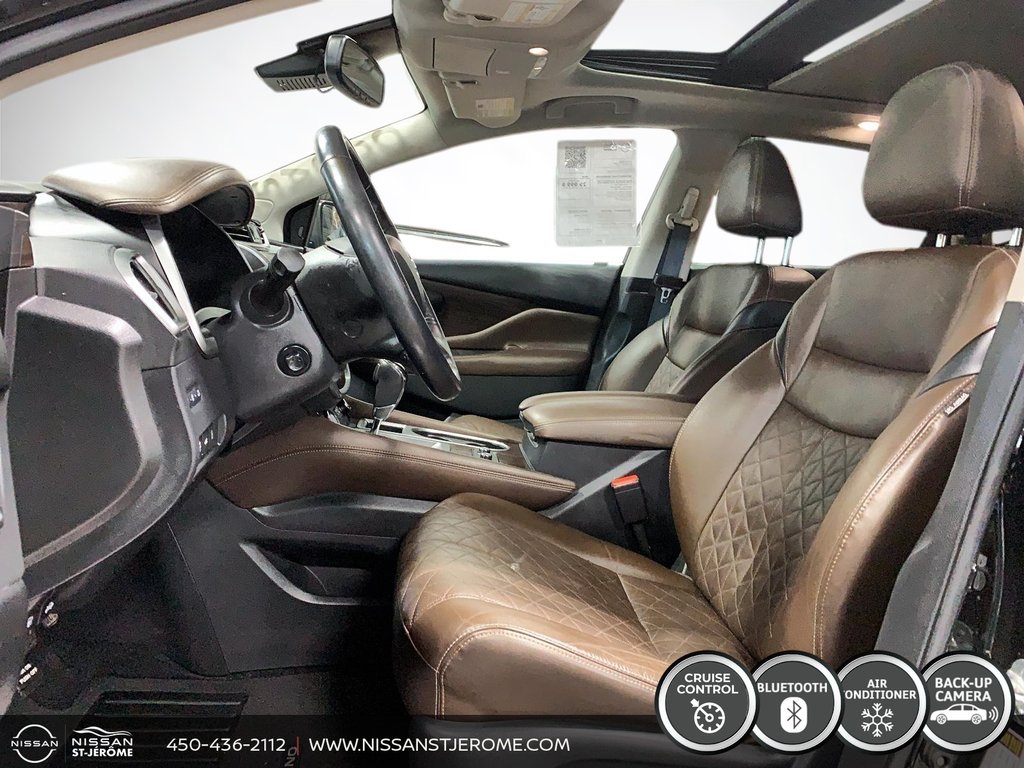 Nissan Murano SL PLATINUM A/C CUIR NOIR/BRUN MAGS NAV CUIR CAM 2021 à Saint-Jérôme, Québec - 9 - w1024h768px