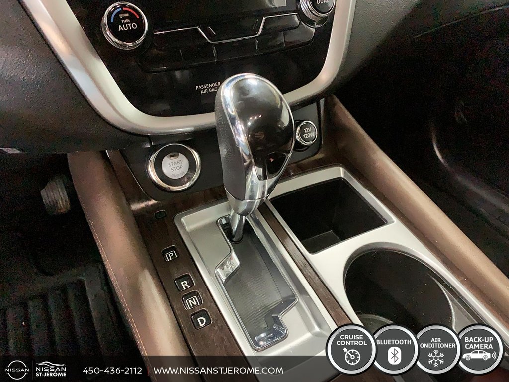 Nissan Murano SL PLATINUM A/C CUIR NOIR/BRUN MAGS NAV CUIR CAM 2021 à Saint-Jérôme, Québec - 15 - w1024h768px