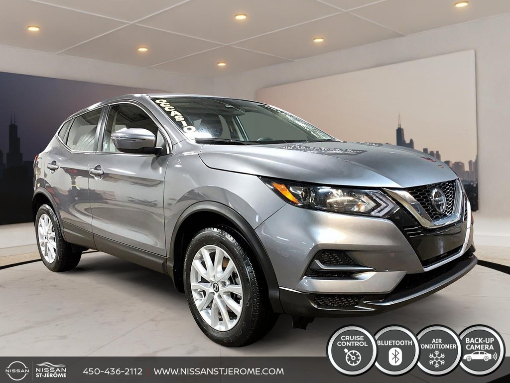 Nissan Qashqai S TRACTION MAGS CAMÉRA RECUL BLUETOOTH SIÈGES CH 2021 à Saint-Jérôme, Québec - 3 - w1024h768px