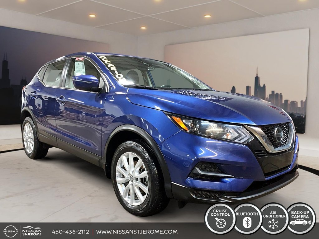 Nissan Qashqai S FWD A/C BLUETOOTH MAGS CAMÉRA RECUL 2021 à Charlemagne, Québec - 3 - w1024h768px